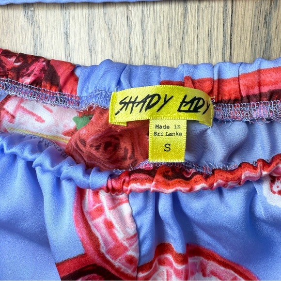 Shady Lady Women’s Heart Candy Box Print Pajama Set Size Small - Picture 12 of 13